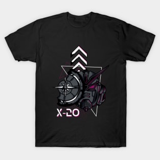 Gundam Cyberpunk 2077 Dark T-Shirt